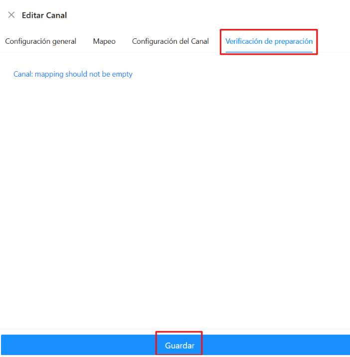 Verificación de la preparación para la conexión de Airbnb